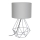 Tafellamp BASKET 1xE27/60W/230V grijs