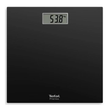Tefal - Badkamer weegschaal PREMISS 1xCR2032 zwart