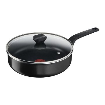 Tefal - Diepe pan met een deksel SIMPLY CLEAN 24 cm