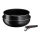 Tefal - Set pannen 3 st. INGENIO EASY COOK & CLEAN BLACK