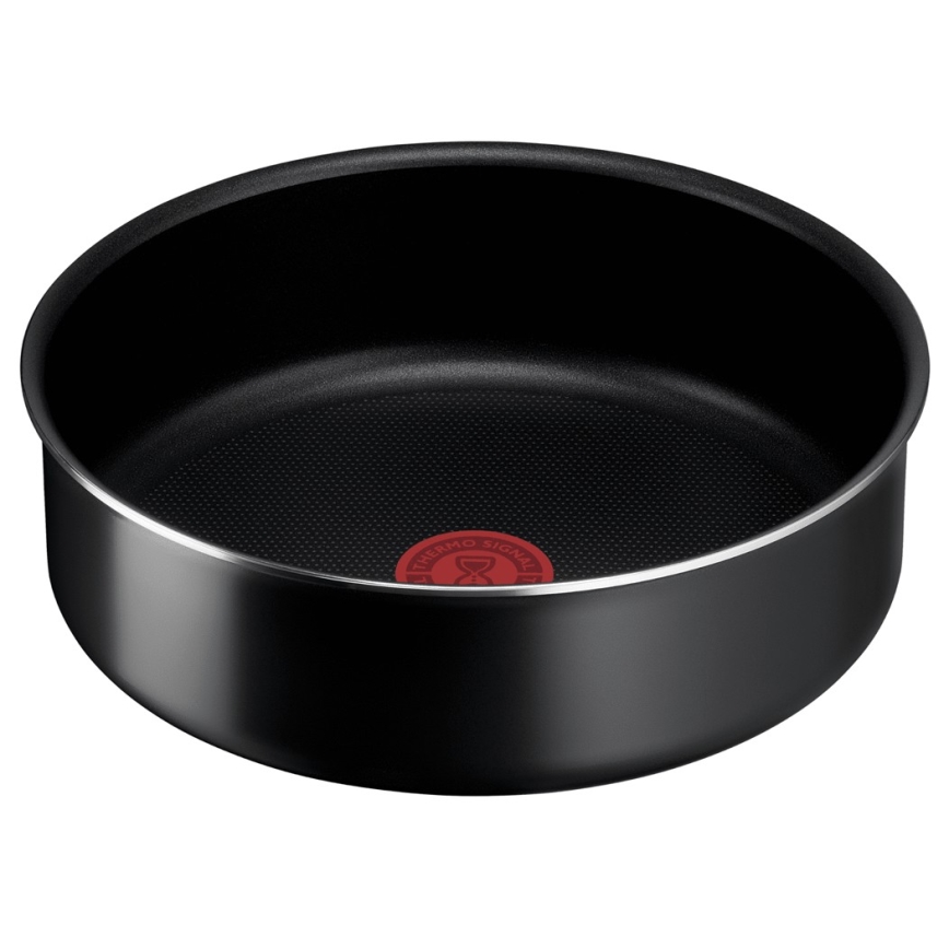 Tefal - Set pannen 3 st. INGENIO EASY COOK & CLEAN BLACK