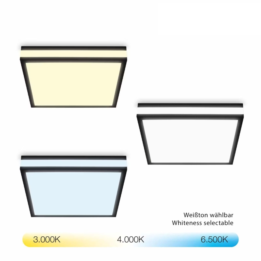 Telefunken 321305TF - LED RGBW Dimbare plafondlamp LED/18W/230V 3000-6500K + afstandsbediening