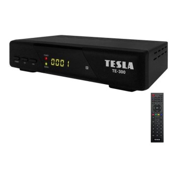 TESLA Electronics - DVB-T2 H.265 (HEVC) receiver, HDMI-CEC + afstandsbediening