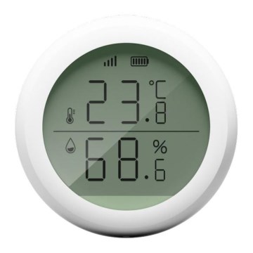 TESLA Smart - Slimme temperatuur- en vochtigheidssensor 2xAAA Zigbee