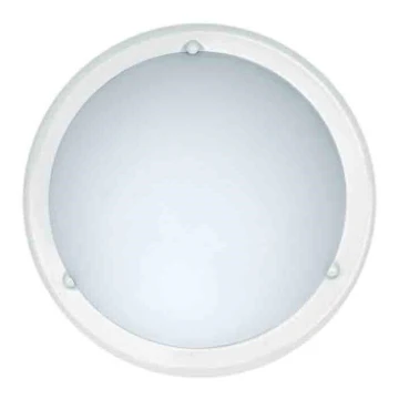 Top Light 5502/40/B/MWS - Plafondlamp met sensor 2xE27/60W/230V
