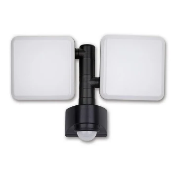 Top Light Lucca 2 PIR - LED Wandlamp voor buiten met sensor LUCCA 2xLED/10W/230V IP54