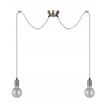 Trio - Hanglamp aan koord CORD 2xE27/60W/230V