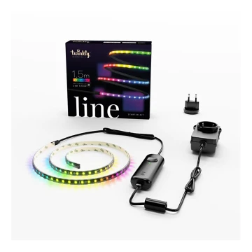 Twinkly - LED RGB Dimbare strip LINE 100xLED 1,5 m Wi-Fi