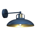 Wand Lamp FELIX 1xE27/60W/230V blauw