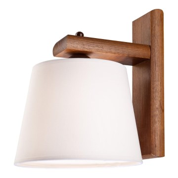 Wandlamp 1xE27/60W/230V eiken