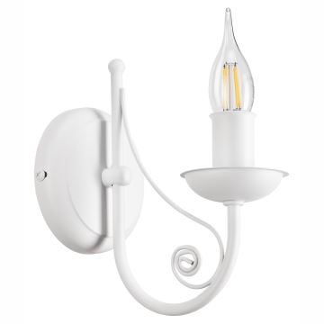 Wandlamp DONATO 1xE14/40W/230V wit