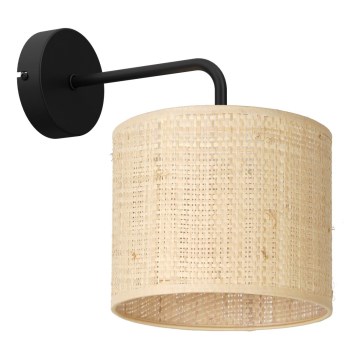 Wandlamp RATTAN 1xE27/60W/230V rotan