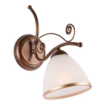 Wandlamp RETRO II 1xE27/60W/230V brons patina