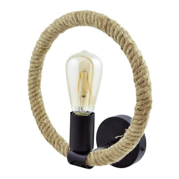 Wandlamp ROPE ARTHUR 1xE27/20W/230V