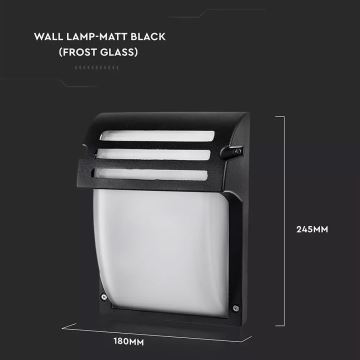 Wandlamp voor buiten AMALFI 1xE27/60W/230V IP44