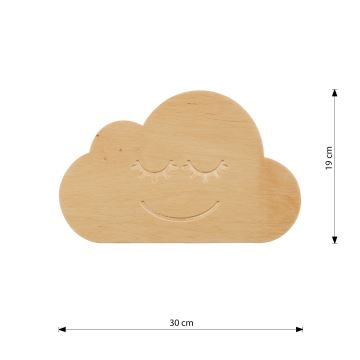 Wandlamp voor kinderen CLOUD 1xE14/10W/230V wolk