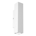 Wandlamp WALL 2xGU10/8W/230V wit