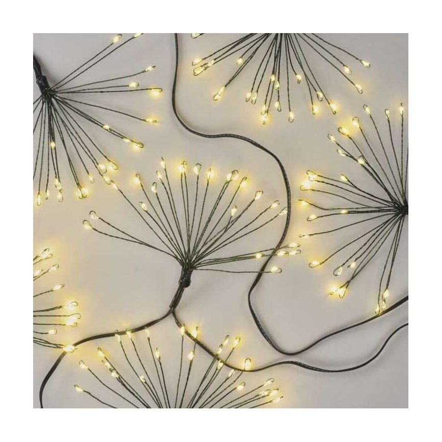 Warm wit LED kerstketting 300x LED / 8,2m