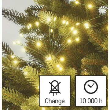 Warm wit LED kerstketting 300x LED / 8,2m