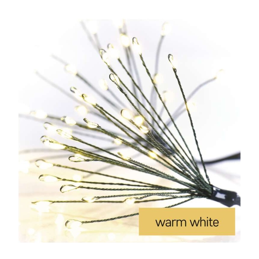 Warm wit LED kerstketting 450x LED / 11m