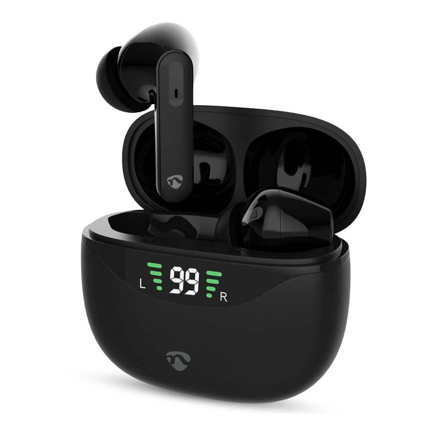 Wireless earphones met ANC zwart