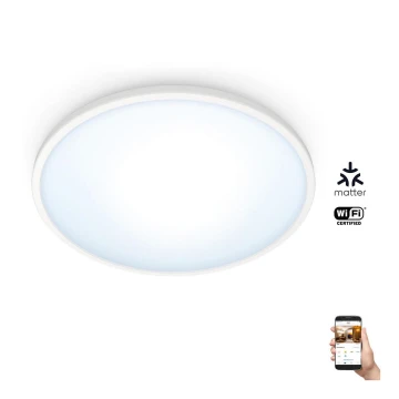 WiZ - Dimbare LED Plafond Lamp SUPERSLIM LED/14W/230V 2700-6500K Wi-Fi