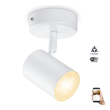 WiZ - Dimbare LED Spot IMAGEO 1xGU10/4,9W/230V 2700-6500K CRI 90 Wi-Fi wit