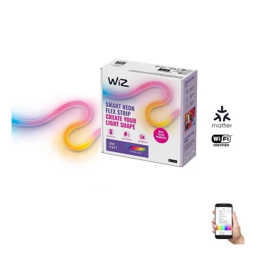 WiZ - LED RGBW dimbare strip 3m LED/24W/230V 2700-5000K Wi-Fi