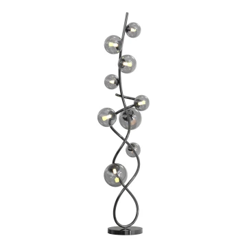 Wofi 3014-905 - Staande LED Lamp NANCY 9xG9/3,5W/230V zwart chroom