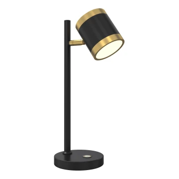 Wofi 8003-104S - Dimbare LED tafellamp TOULOUSE LED/10W/230V zwart/goud