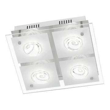 Wofi 9105.04.01.6300 - LED Plafond Lamp TYRA 4xLED/4W/230V