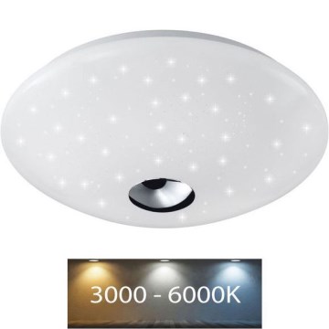 Wofi 9315.01.06.6320 - LED Plafondlamp FOCUS LED/15W/230V 3000/4200/6500K diameter 32 cm