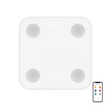 Xiaomi - Slimme Weegschaal Personal Weight met Bluetooth 4xAAA