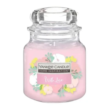 Yankee Candle - Geurkaars WITH LOVE Centraal 340g 65-75 uren