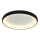 Zambelis 2056 - Dimbare LED Plafondlamp LED/60W/230V diameter 80 cm zwart