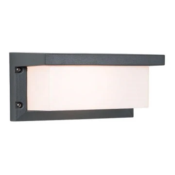 Zambelis E128 - Wandlamp voor buiten 1xE27/18W/230V IP54 antraciet