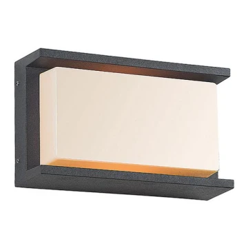 Zambelis E149 - Wandlamp voor buiten 1xE27/18W/230V IP54 antraciet