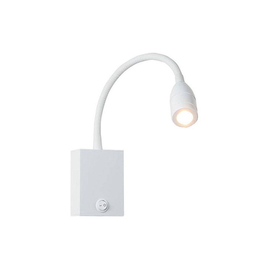 Zambelis H33 - LED Flexibel klein lamp LED/3W/230V wit