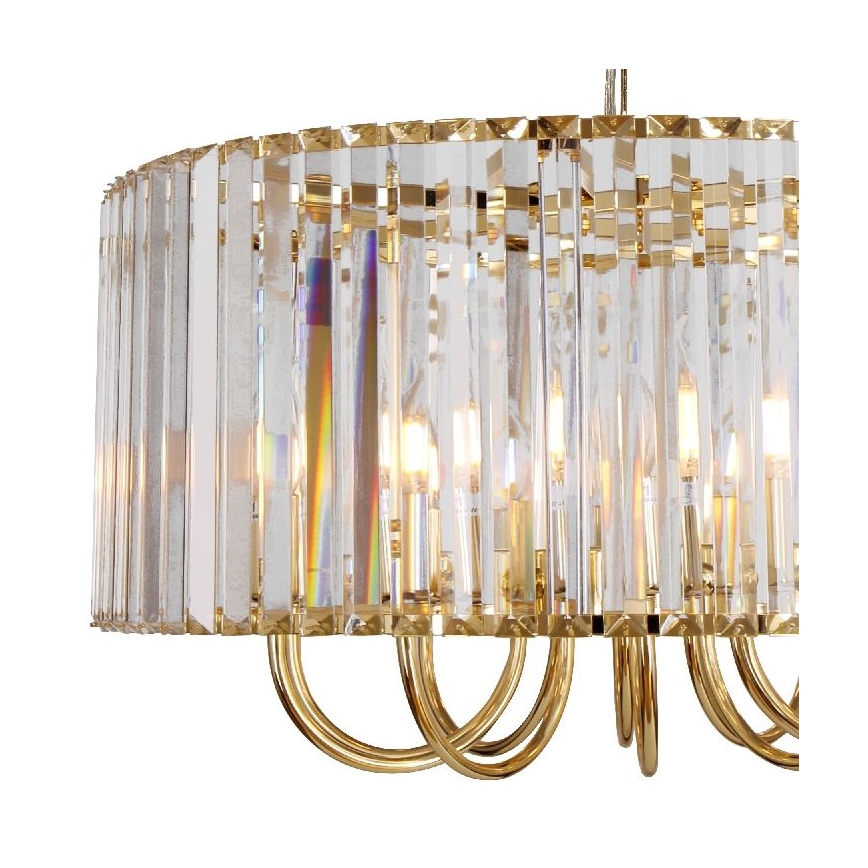 Zuma Line - Hanglamp aan een ketting 6xE14/40W/230V goud