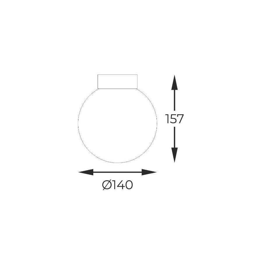 Zuma Line - Plafondlamp 1xG9/4W/230V zwart