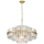 Zuma Line - Hanglamp aan een ketting 12xG9/28W/230V diameter 60 cm goud