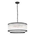 Zuma Line - Hanglamp aan een ketting 6xE14/60W/230V zwart