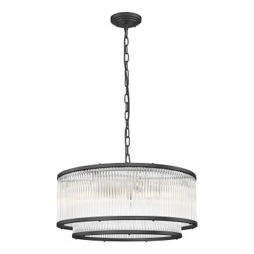 Zuma Line - Hanglamp aan een ketting 6xE14/60W/230V zwart