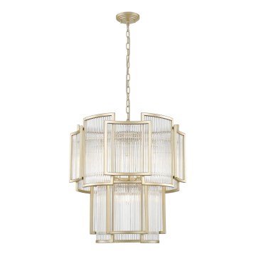 Zuma Line - Hanglamp aan een ketting 8xE14/60W/230V goud