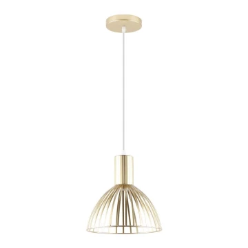 Zuma Line - Hanglamp aan een koord 1xE27/40W/230V diameter 25 cm goud