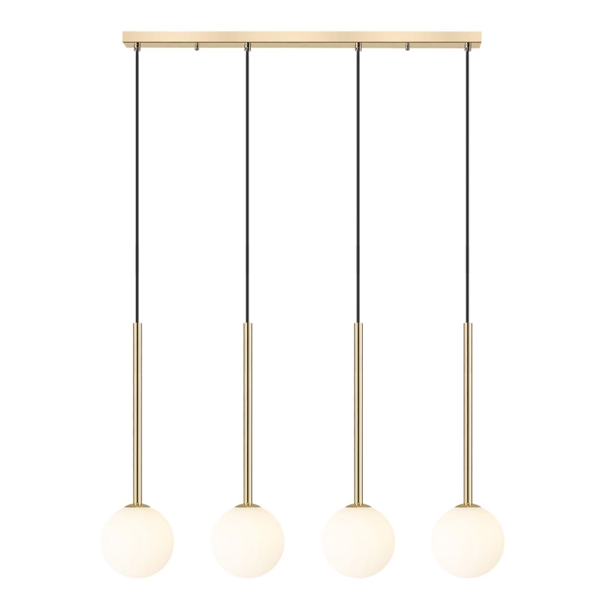 Zuma Line - Hanglamp aan een koord 4xG9/4W/230V goud