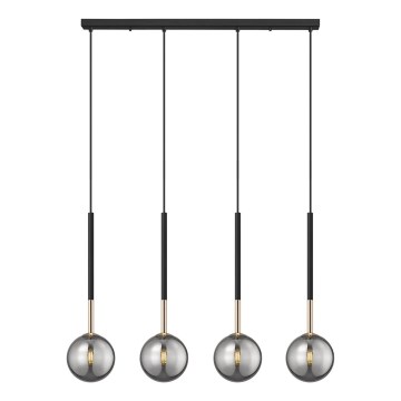 Zuma Line - Hanglamp aan een koord 4xG9/4W/230V zwart