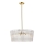 Zuma Line - Hanglamp met vaste pendel 6xE14/40W/230V goud