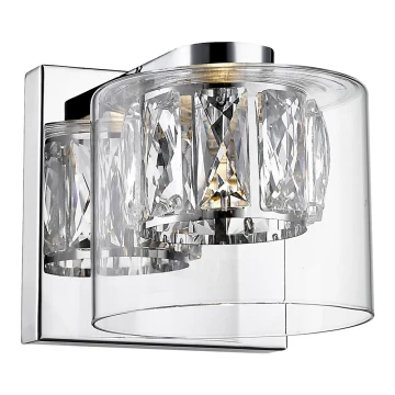 Zuma Line - Kristallen LED Wand Lamp LED/5W/230V