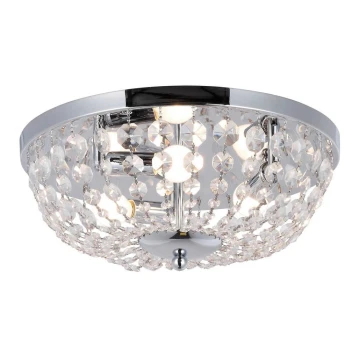 Zuma Line - Kristallen Plafond Lamp 3xE14/40W/230V